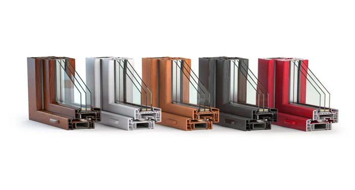 رنگ های پنجره UPVC